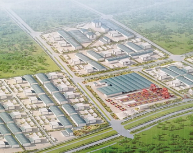 新型建材科技環(huán)保產(chǎn)業(yè)園區基礎設施建設東區監理工程
